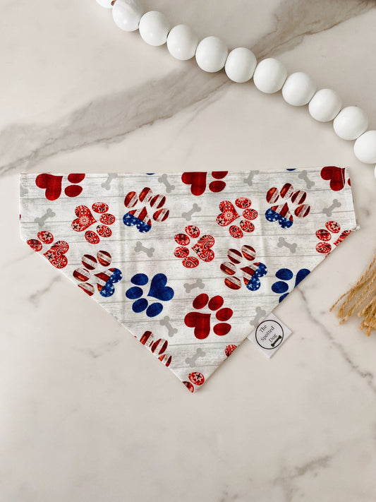 Pawtriotic Pup Bandana
