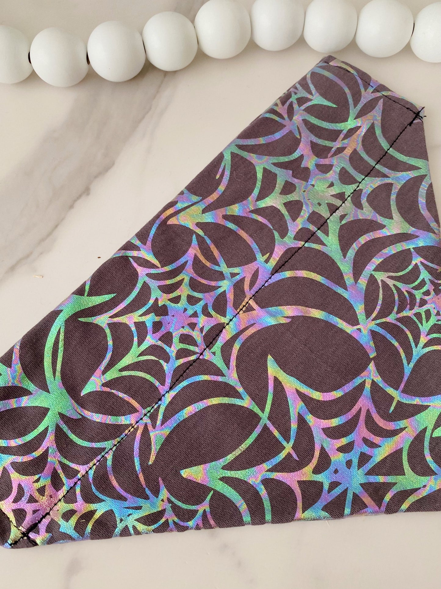 Spider Web Bandana - Holographic!