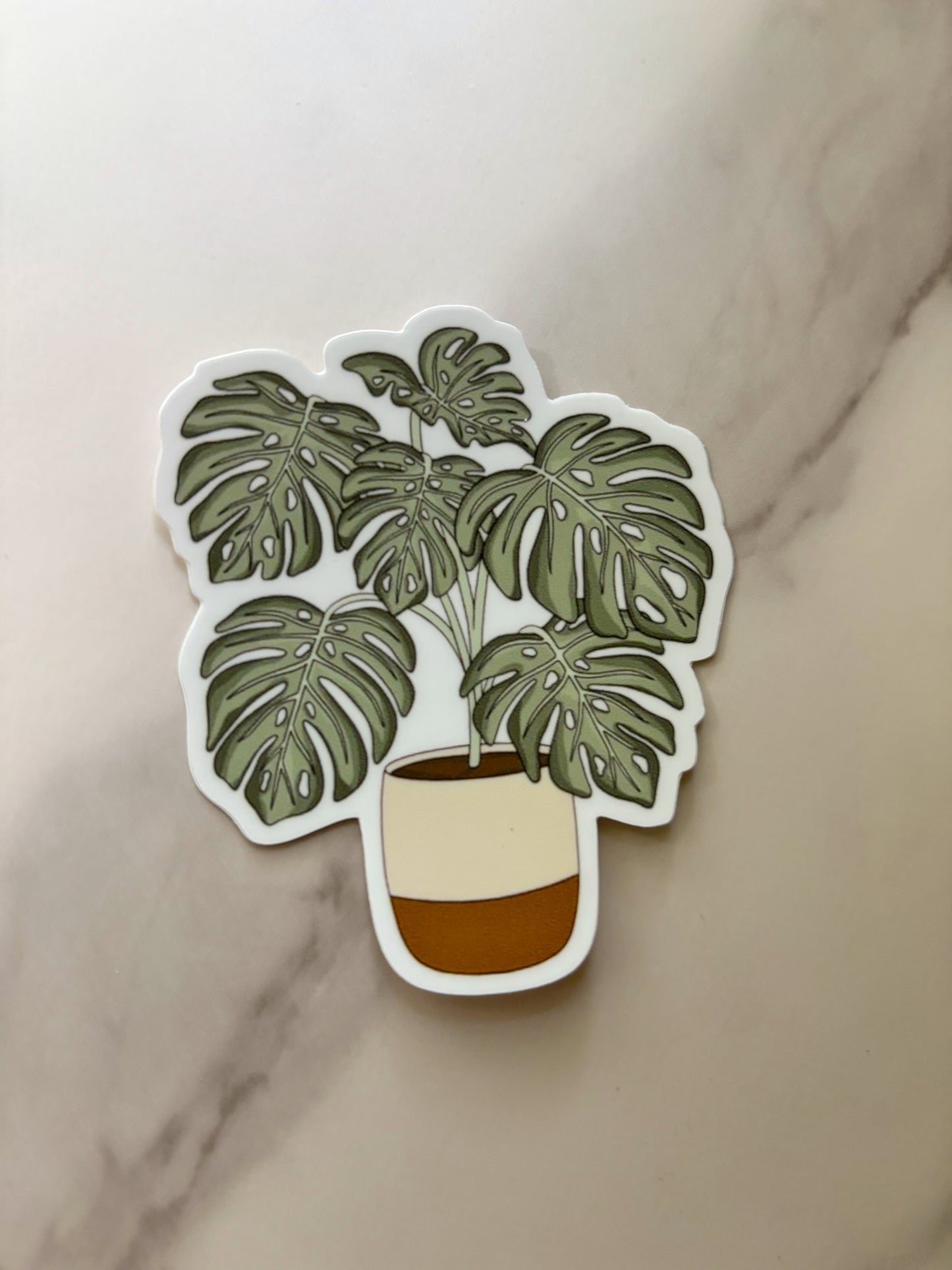 Monstera Sticker