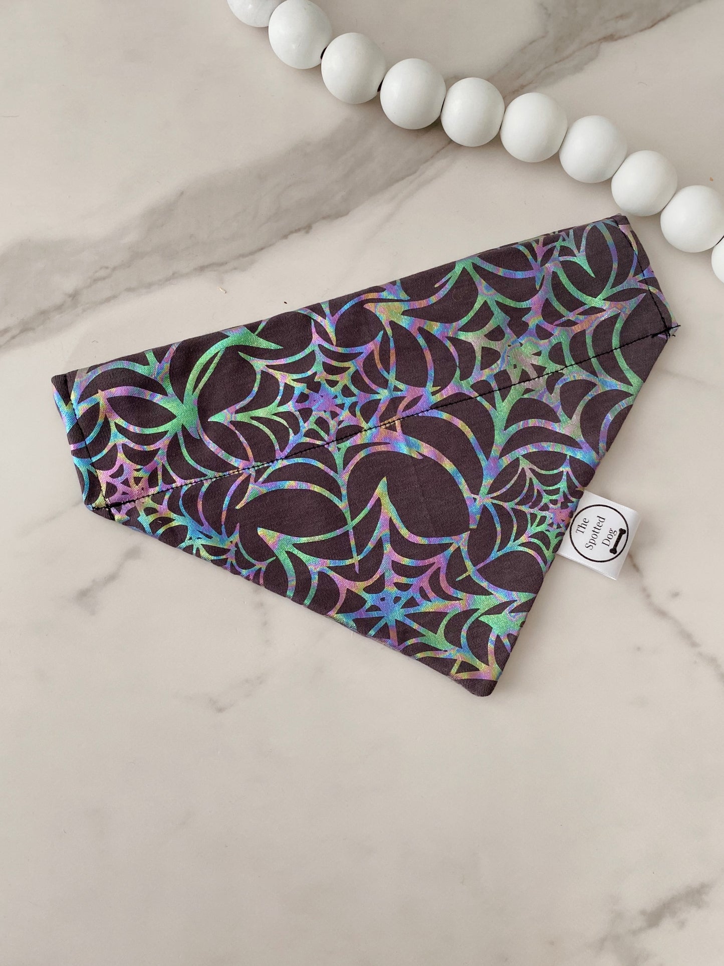 Spider Web Bandana - Holographic!