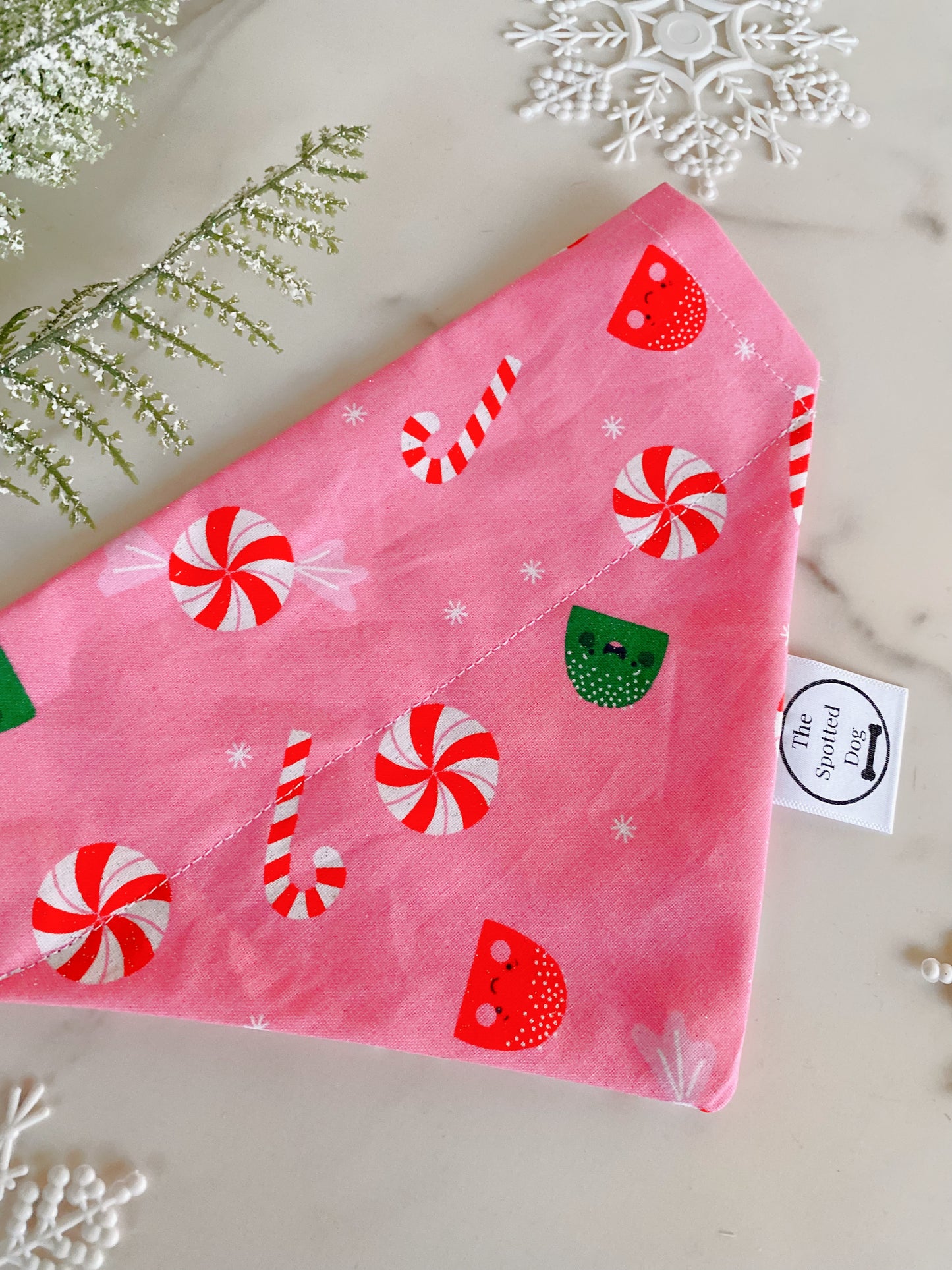Peppermint Gumdrop Bandana