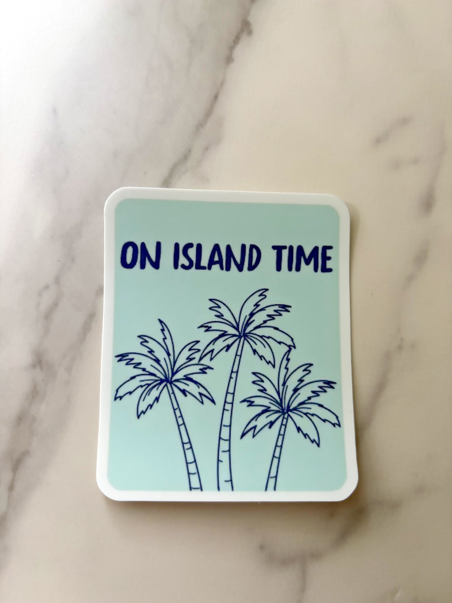 Island Time Sticker