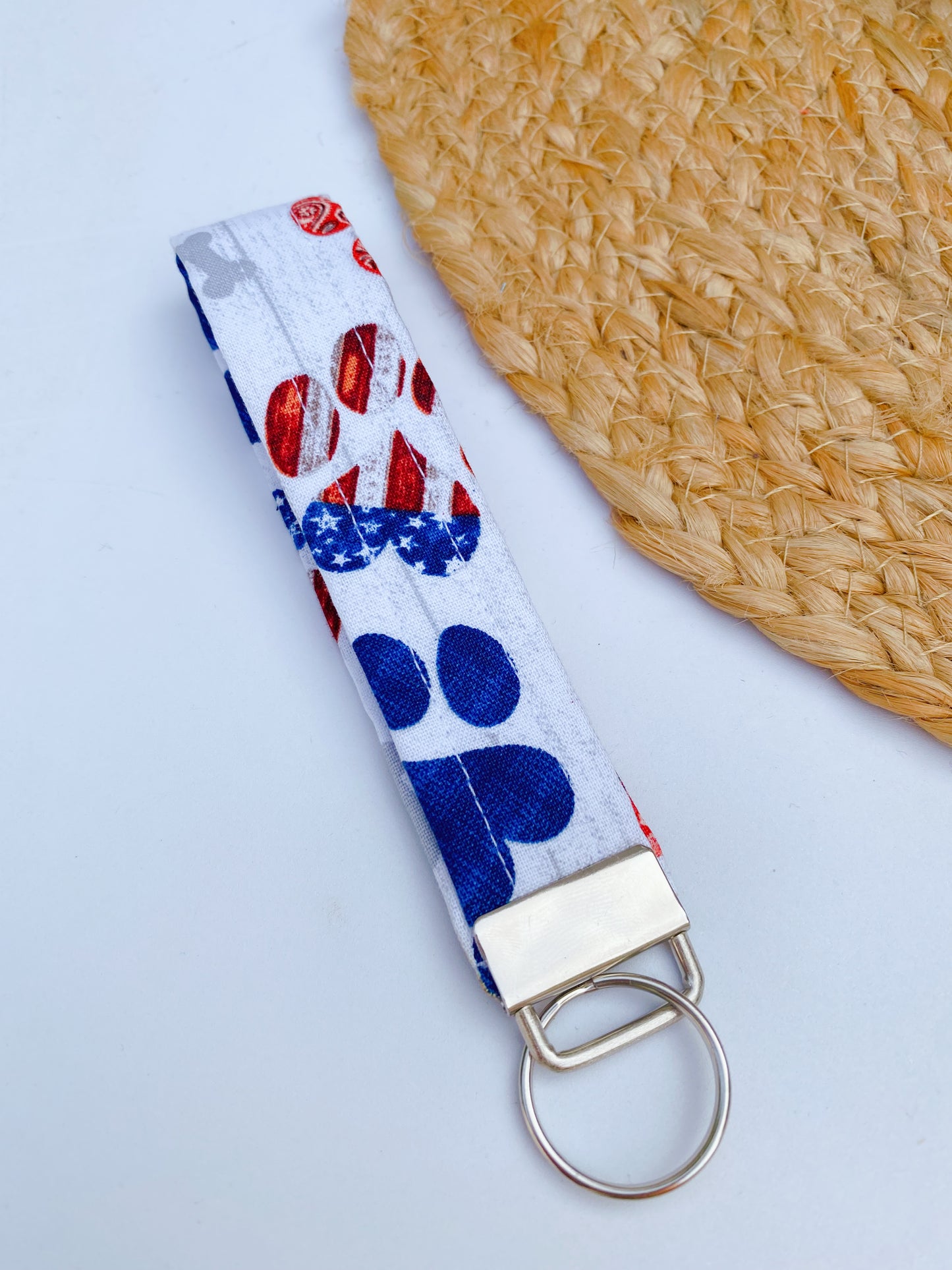 American Paws Keychain Wristlet