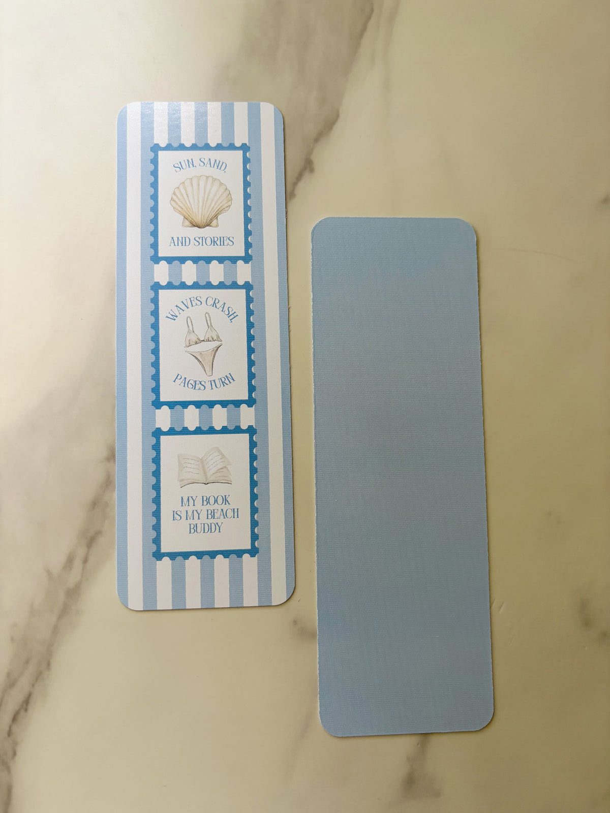 Beach Bookmark