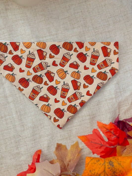 Pumpkin Spice Bandana