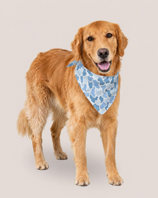 Blue Camo Bandana