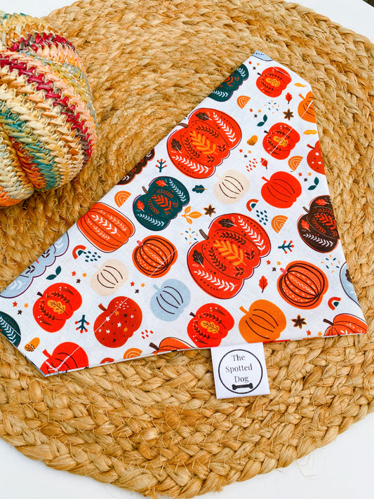 Folky Pumpkins Bandana