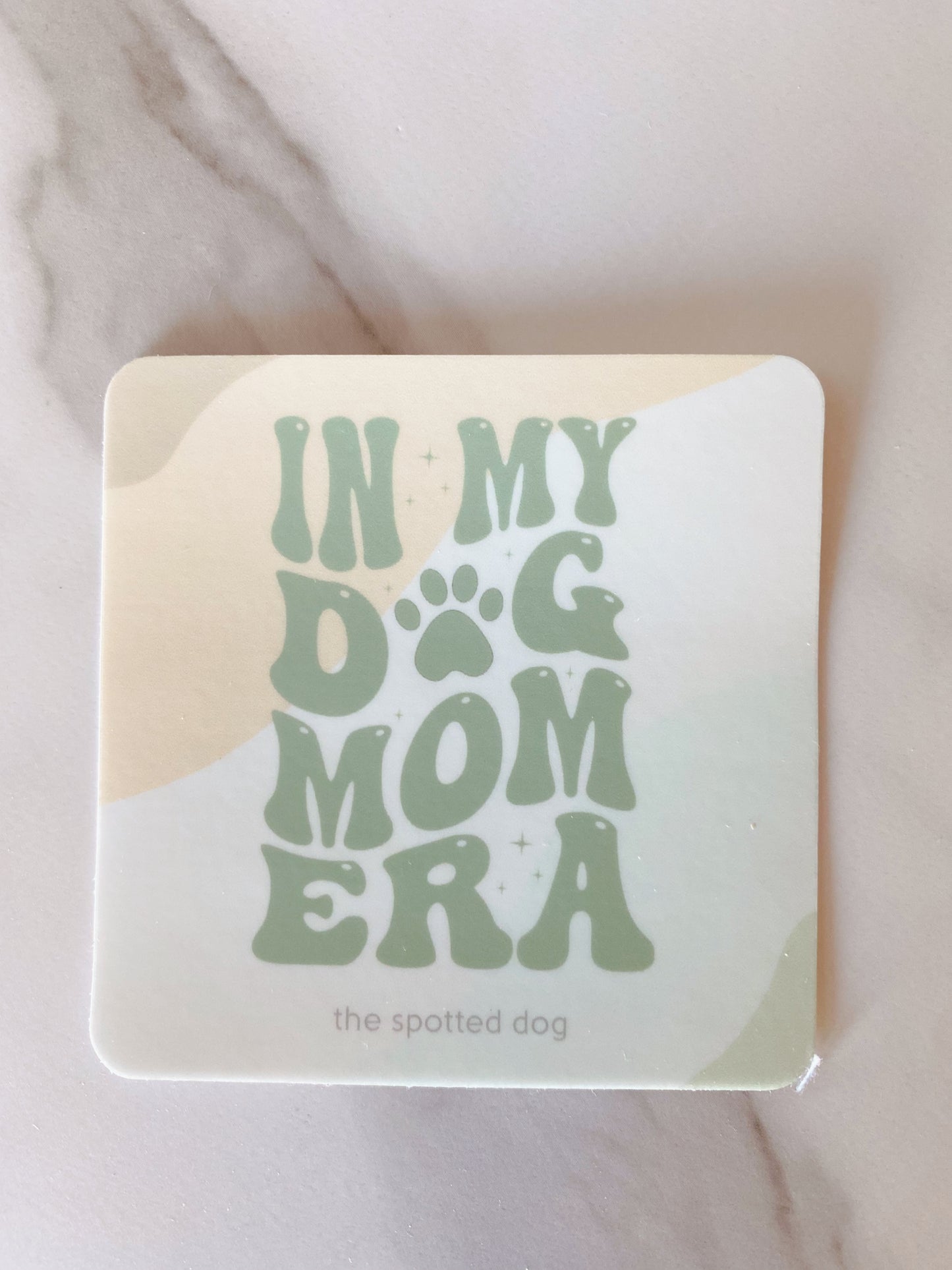 Dog mom era sticker