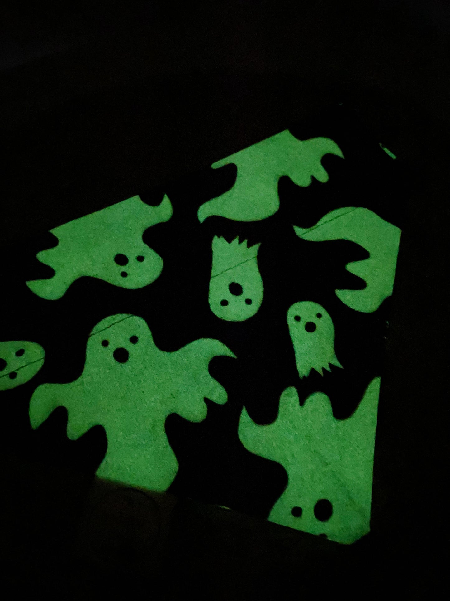 Glow in the dark ghost bandana