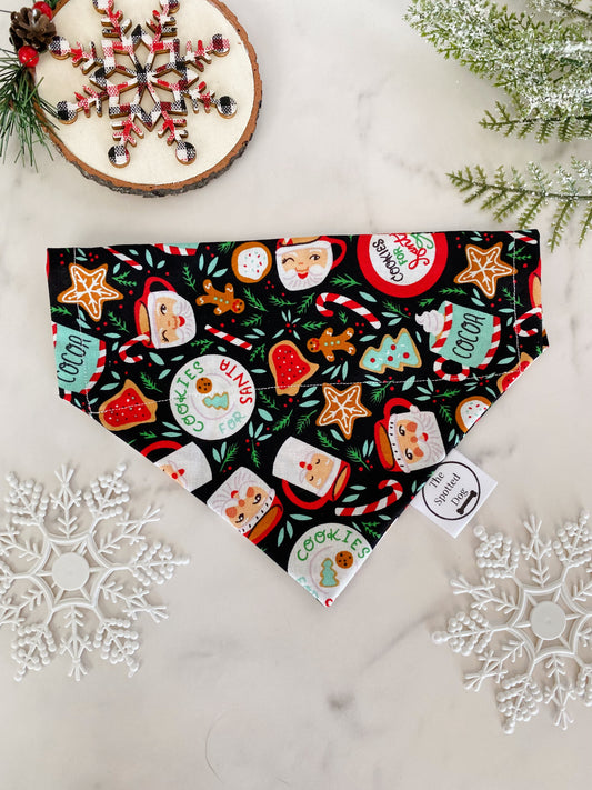 Santa’s cookies bandana