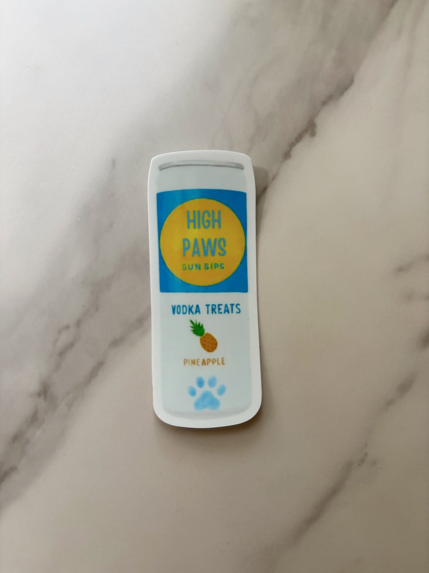 High Paws Stickers
