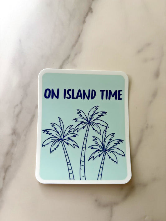 Island Time Sticker
