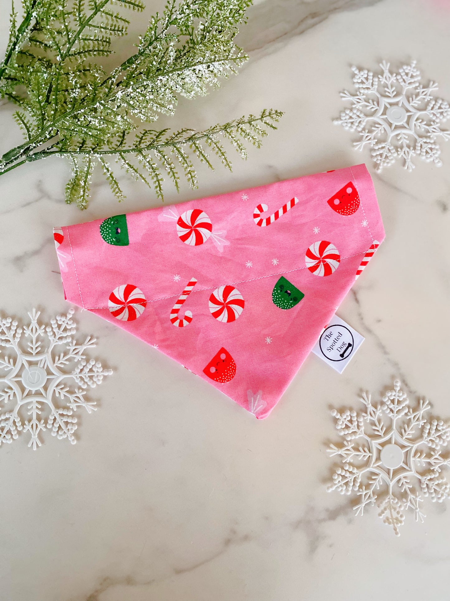 Candy cane bandana