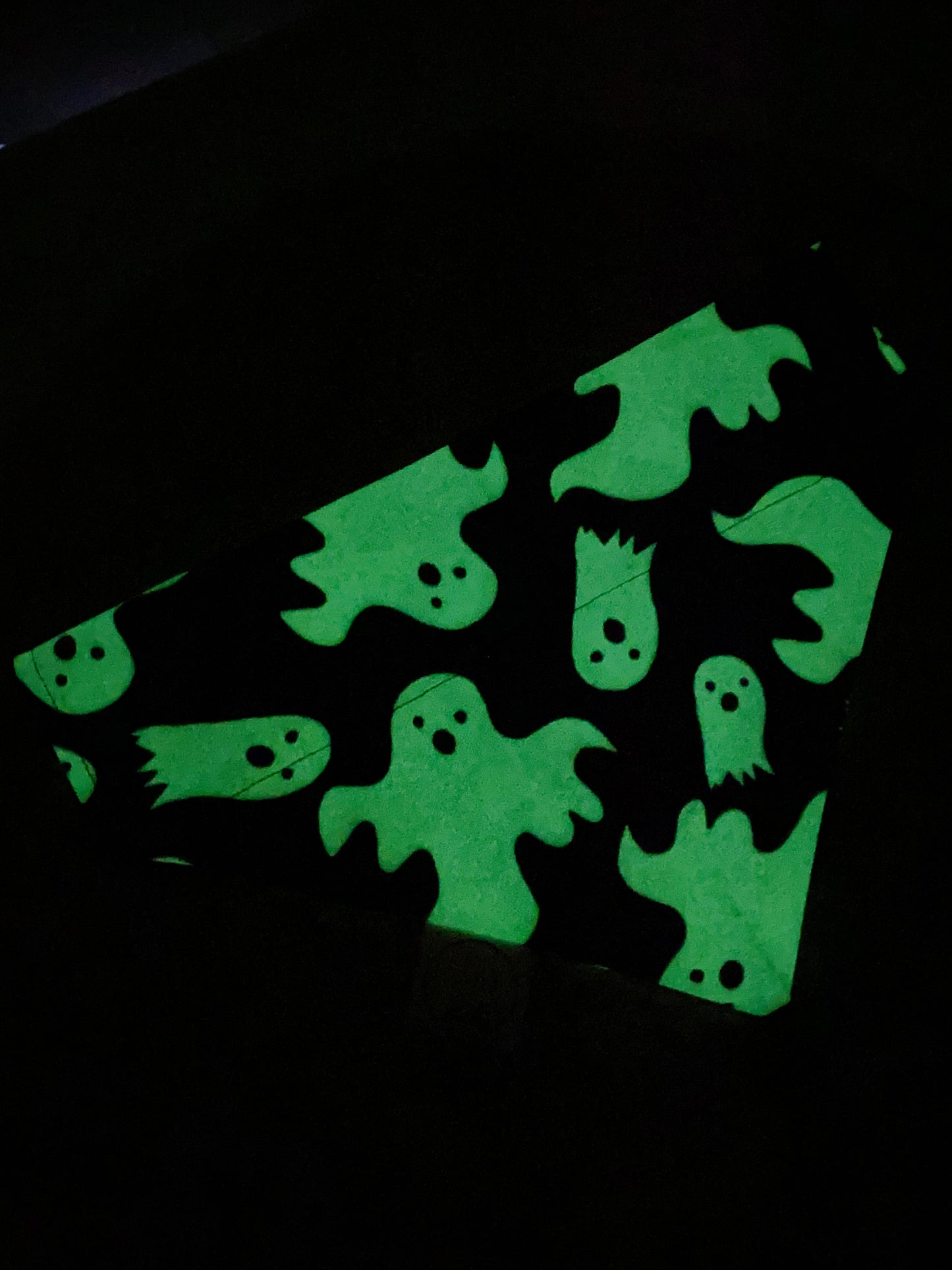 Glow in the dark ghost bandana