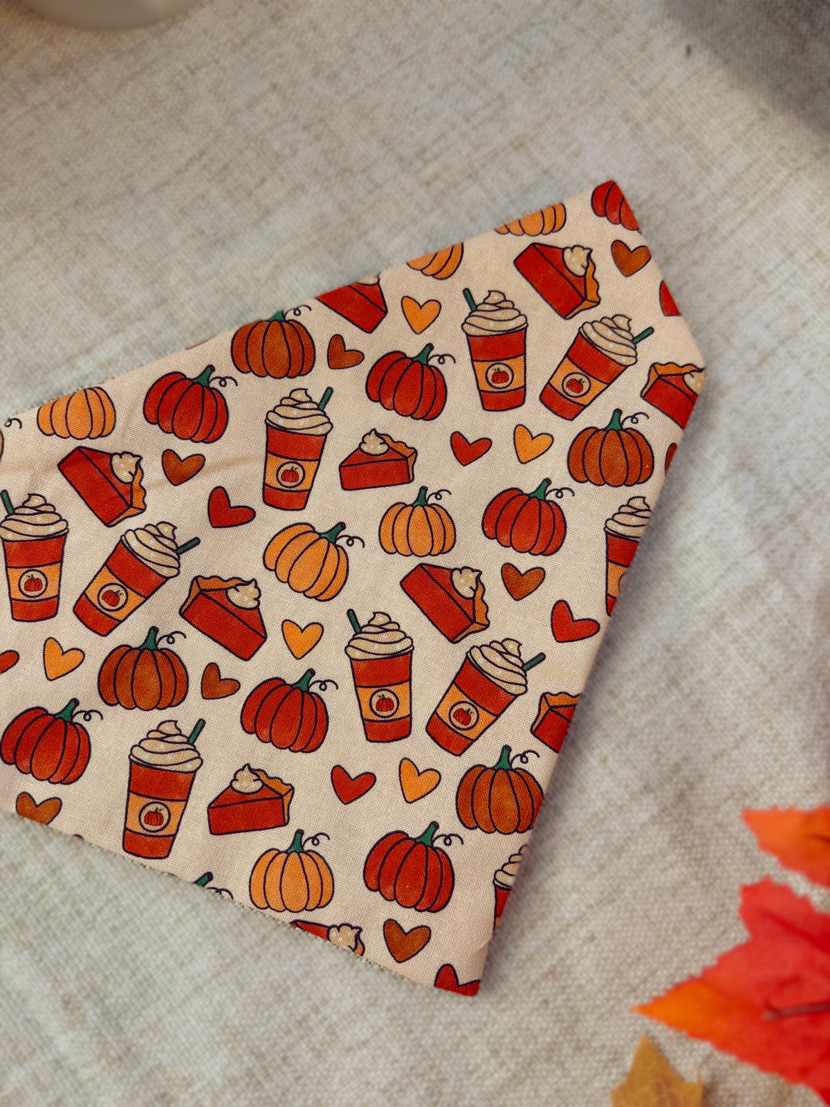 Pumpkin Spice Bandana