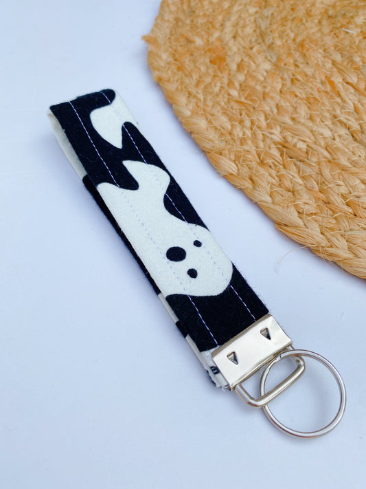 Ghost Keychain Wristlet