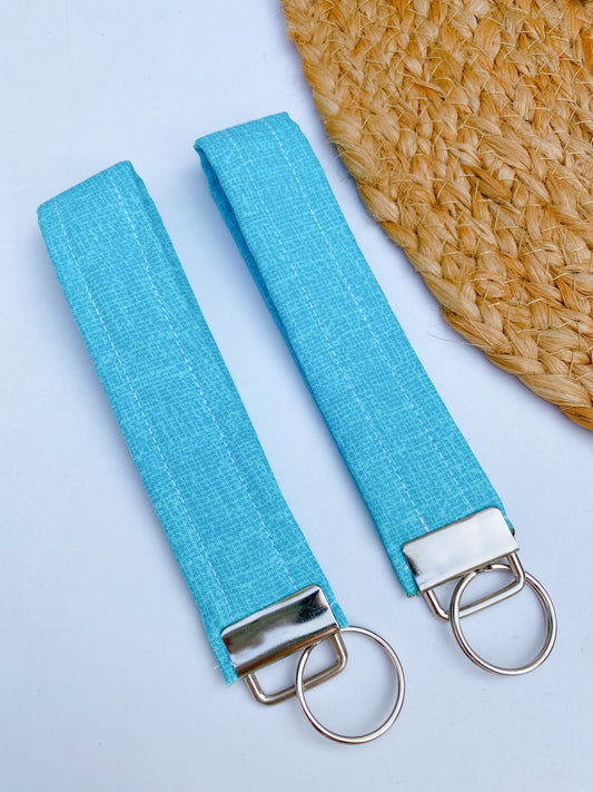 Key Lego Blue Keychain Wristlet